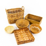 Lot of 6 Baskets