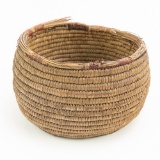 Vintage Coiled Native American Basket