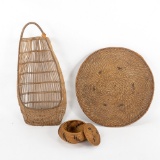 Group of 3 Native American Baskets