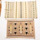 Lot of 2 Navajo Rugs