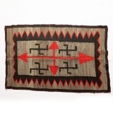 Navajo Whirling Log Design Rug