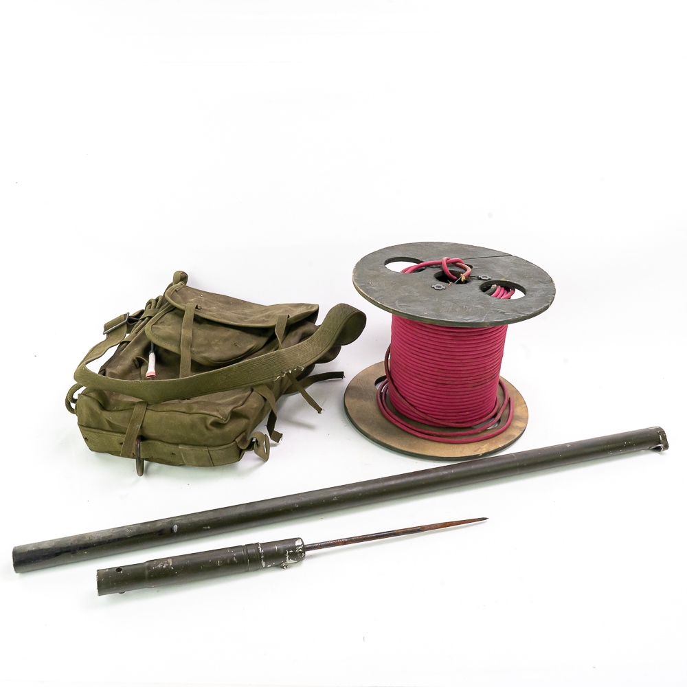 WWII US TNT Demolition Satchel Set-Mine Probe | Proxibid