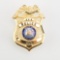State of WI Police Investigator Gold Badge