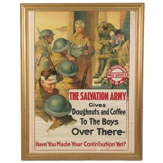 WWI Salvation Army War Service Poster