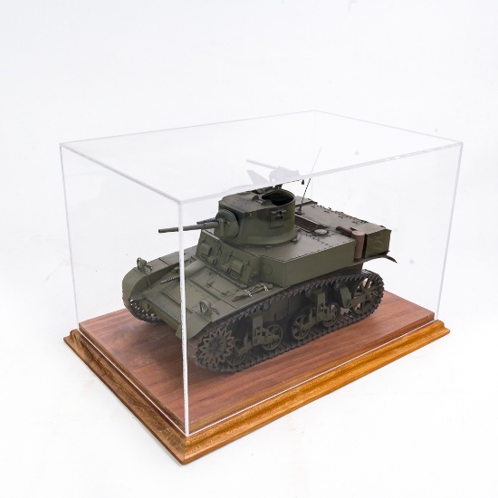 M3 Stuart Tank Scale Model