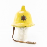 Vintage British Essex County Fire Brigade Helmet