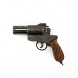 WWII Japanese 35mm Type 10 Flare Gun W/Holster