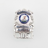 Bartlett IL Auxiliary Police Dept. Hat Badge #105
