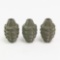 US M21 Practice Hand Grenade Boby Lot of 3