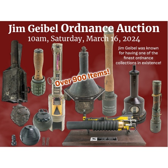 Geibel Ordnance Collection Auction