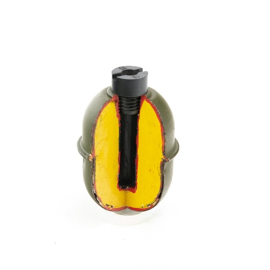 East German RDG-5 Offensive Grenade Cutaway