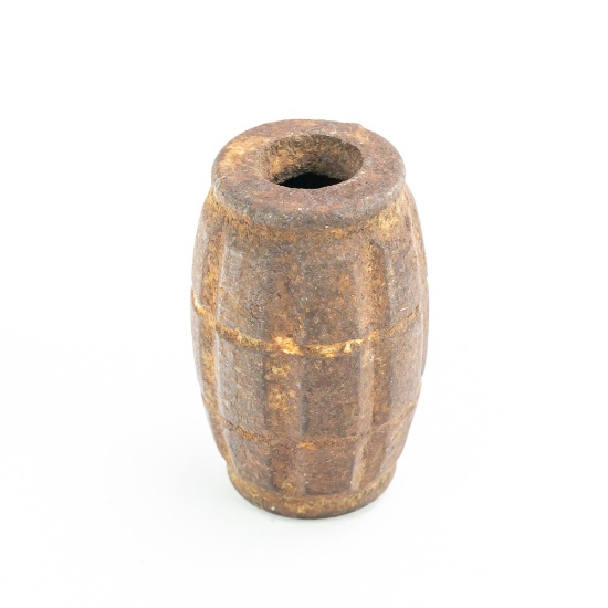 WWII Japanese Cast Iron Training Hand Grenade