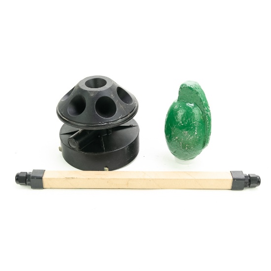 Unknown Lot Of 3-Grenade & Demolition Items