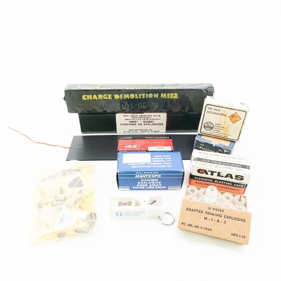 Blasting Cap Box, M112 Dummy Demolition Lot
