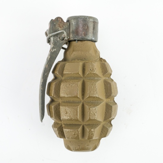 Post WWII Polish F1 Granat Obronny WZ 33 Grenade