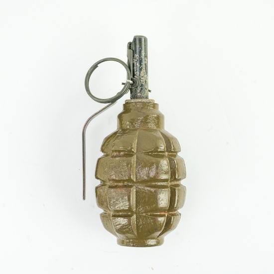 Post WWII Polish F1 Copy Hand Grenade