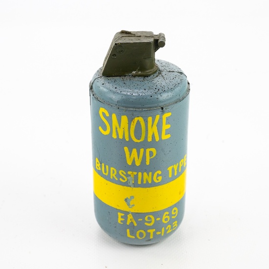 Vietnam War Era US WP Smoke Training Grenade-1968