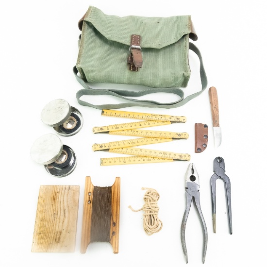 Swiss? European Army Demolition Bag W/Contents
