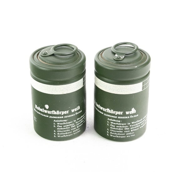 East German Nebelwurfkörper Weiss Smoke Grenade 2