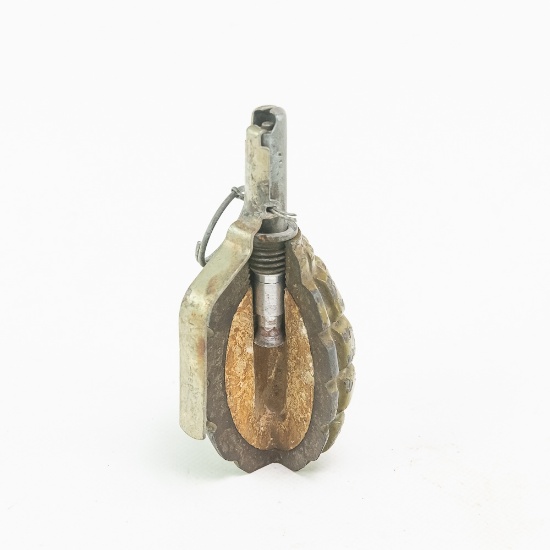 WWII Era Soviet Russian F1 Hand Grenade Cutaway