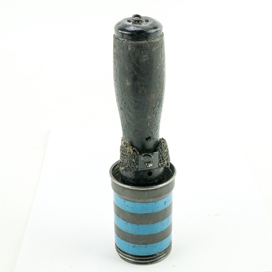 WWII Hungarian M42 Stick Grenade W/Black Handle