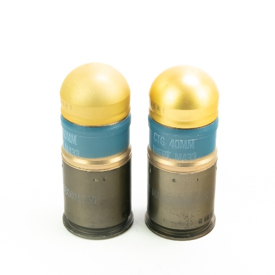 US 40mm M203 Grenade M433 Practice Set Of (2)