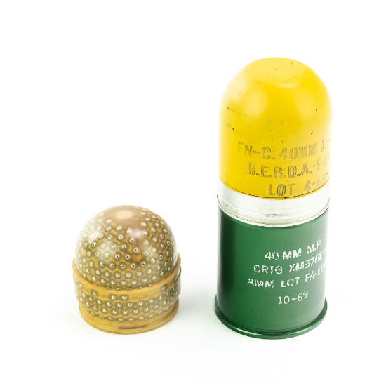 US 40mm M203 Grenade L-07/F6M Round-Belgium