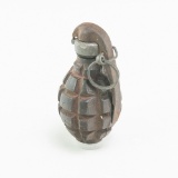 WWI French F1 Offensive Grenade W/ Red Tone