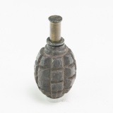 WWI French F1 Grenade W/195 Fuse And Cap