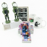 Bomb Tech Coffee Cup, Nodder, Playing Card Lot