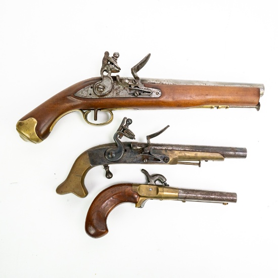 3x Black Powder Pistols (c)