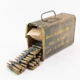 2x12rds Linked Cal .30 M2 Ammunition