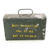 2x12rds Linked Cal .30 M2 Ammunition