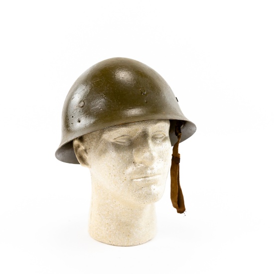 WWII Japanese Army Helmet Shell W/ US Liner