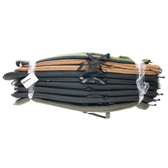 9x Used Soft Scoped Rifle Cases