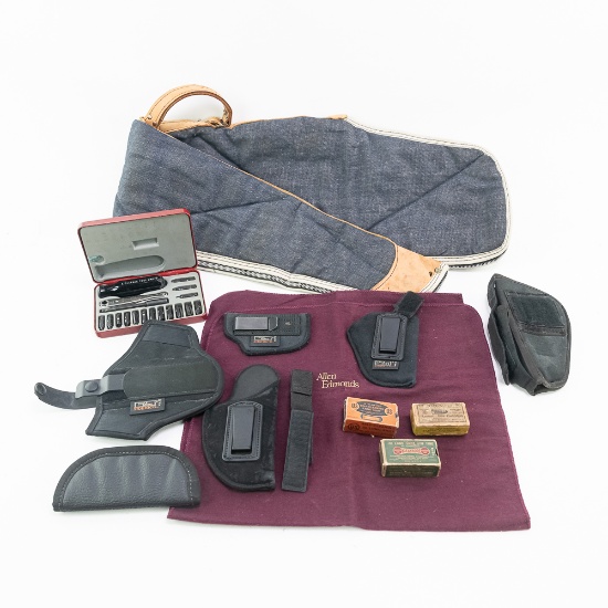 Misc Holsters, Case & Screwdriver Set