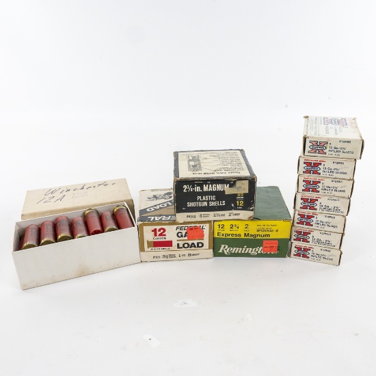 12ga Slug and Field Ammunition Lot