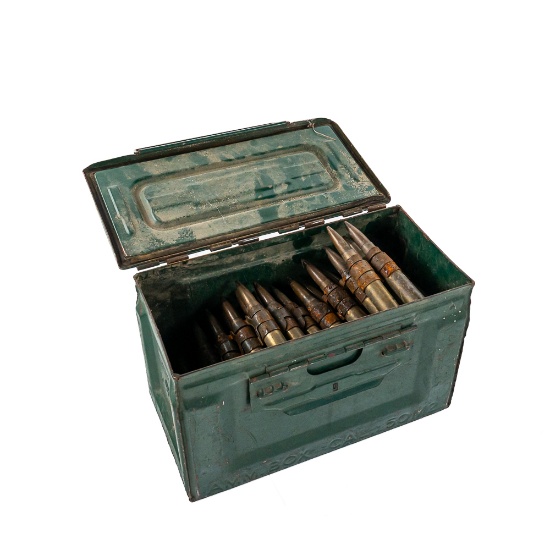 62rds. .50Cal Browning Linked Inert Ammunition