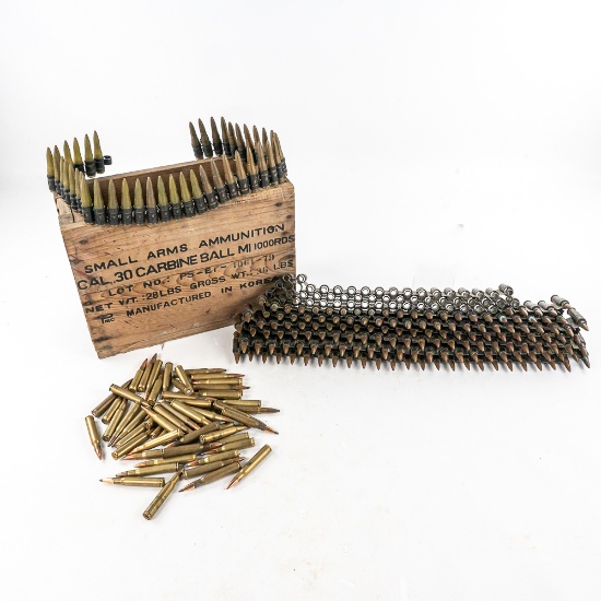 150+ Movie Prop Linked MG Bullets