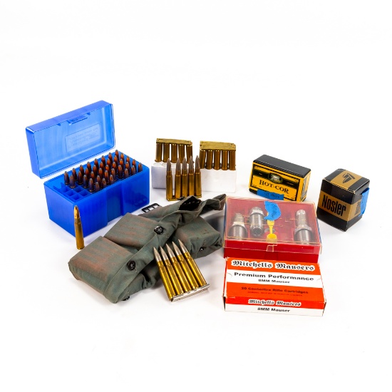 8mm Ammunition and Reloading