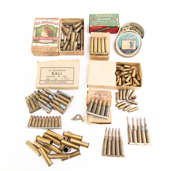 Mostly WWII Ammo & Wild West Ammo Souvenirs