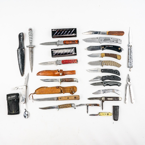 20x Knives& Multi-Tools