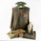 Russian Colonel Air Force Uniform,Gasmask-Tank Hat