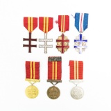WWII Slovakia War Victory Order Medal Set (7)