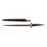 Hand Made Damascus Acorn Dagger Knife