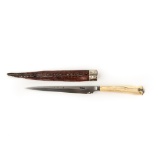 Chuck Patrick Custom Fixed Dagger Blade Knife