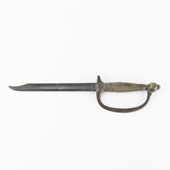 Civil War Confederate Cut Down Sword Bowie Knife