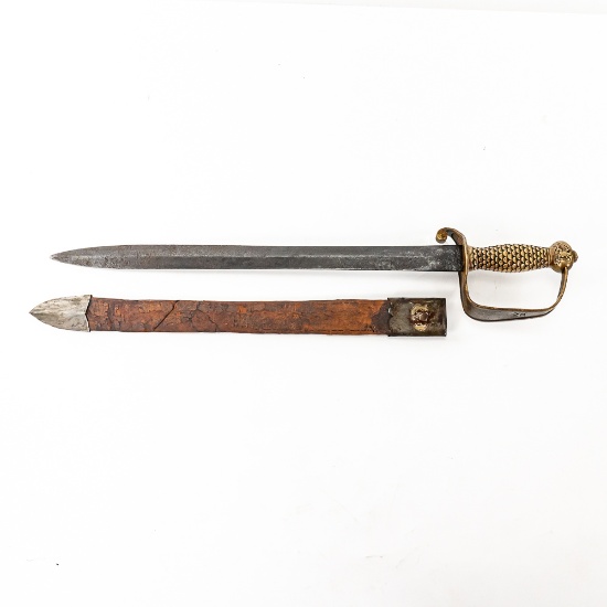 Great Confederate Made CSA Navy M1841 Sword