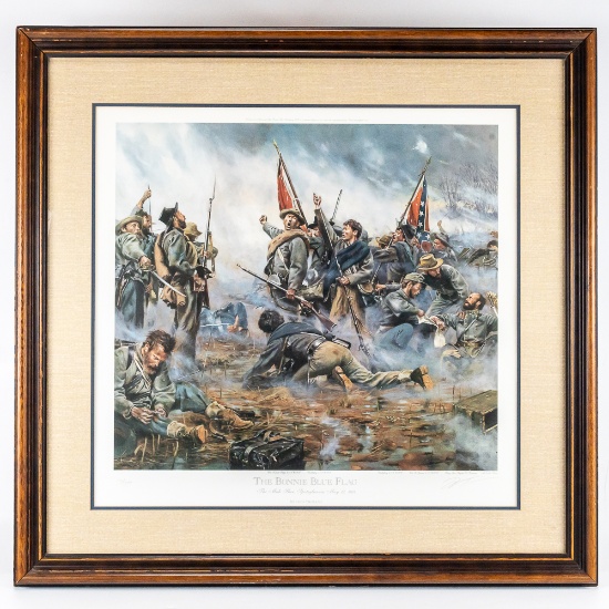 "The Bonnie Blue Flag" Don Troiani Signed Print