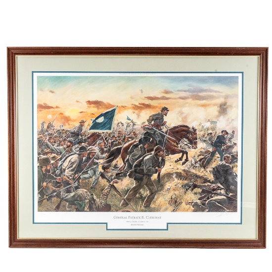 "General Patrick R. Cleburne" Troiani Signed Print